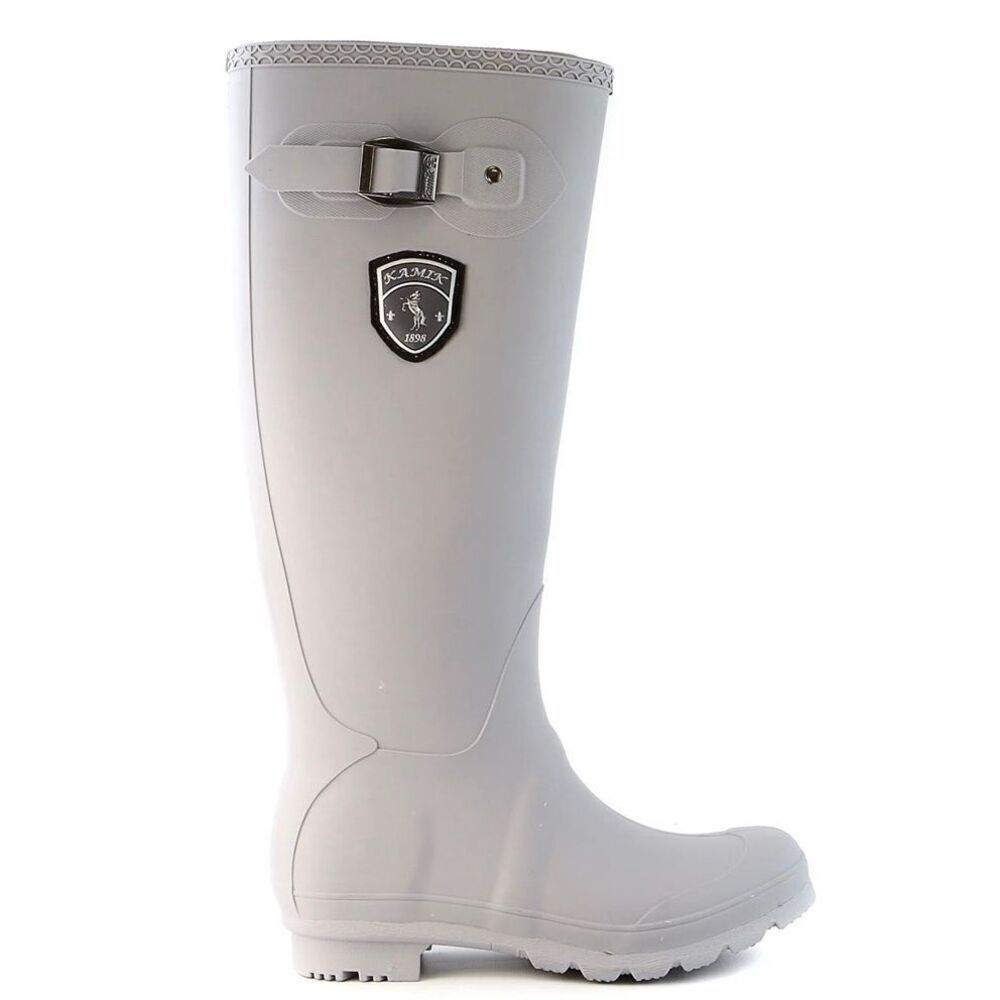 NWT KAMIK JENNIFER RAIN BOOT Light CHARCOAL - WOMENS Size 6